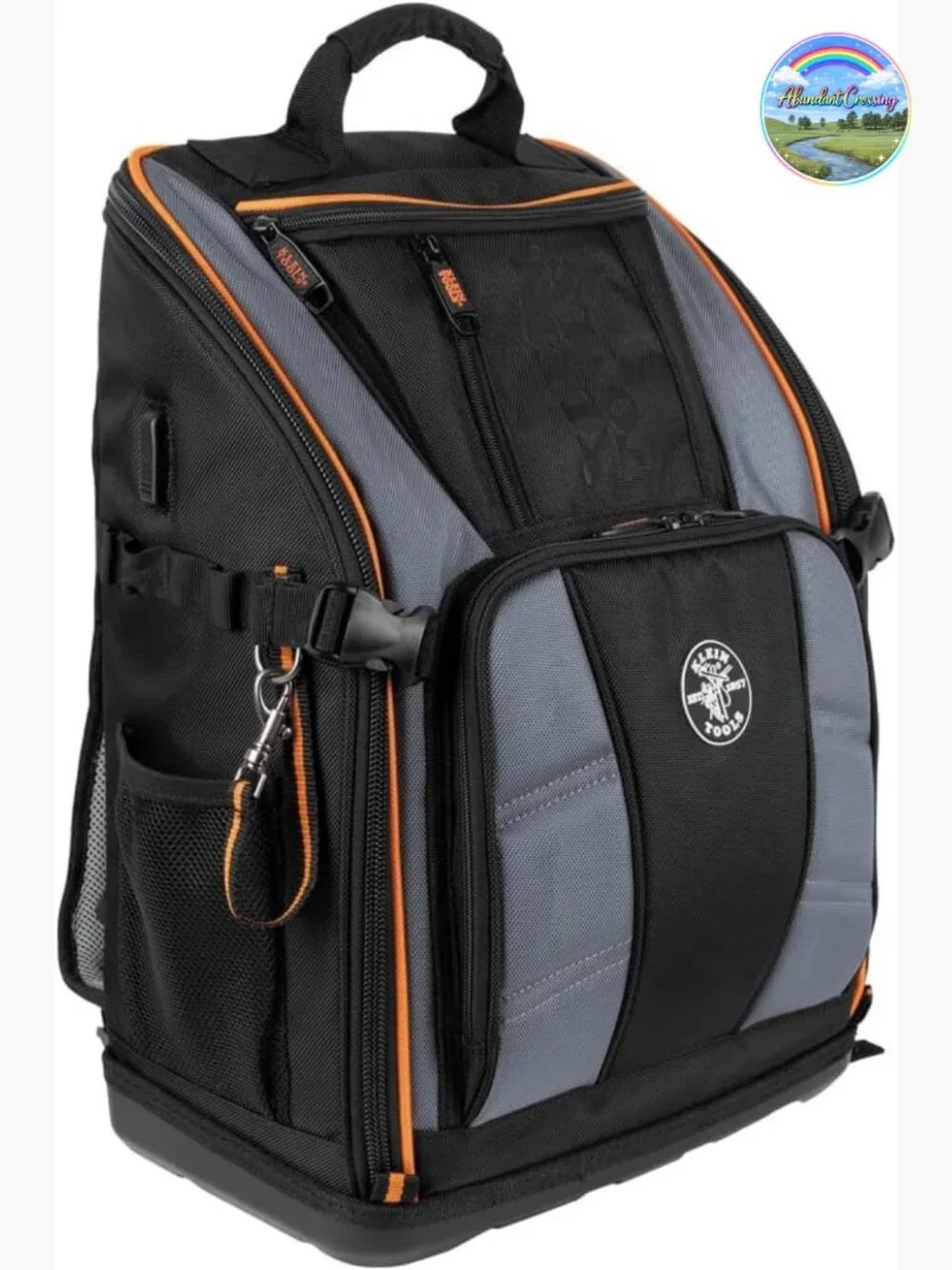 Tool Station Pro Heavy-Duty Organizer Backpack with 27 Pockets, Molded Bottom